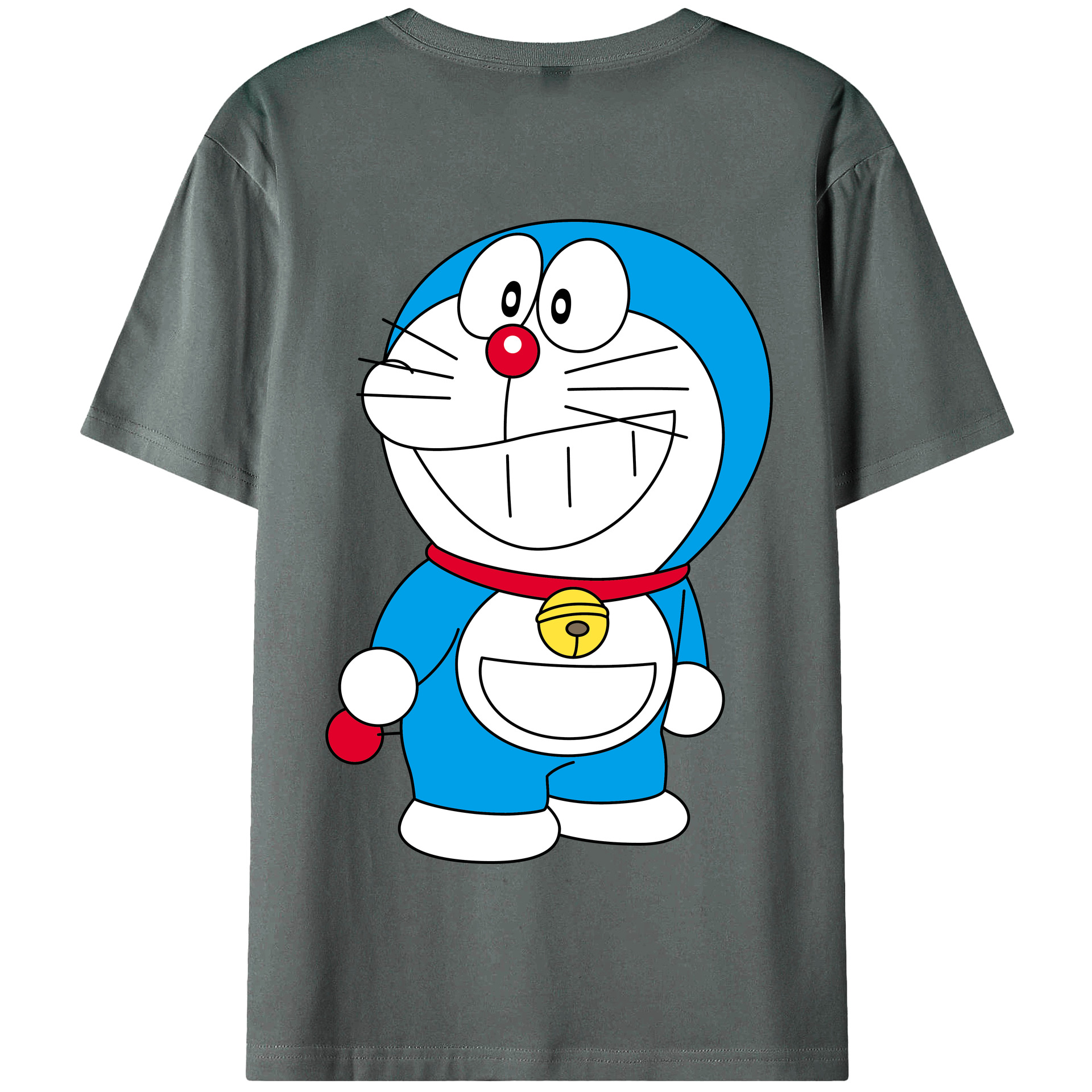 （画像用） ドラえもん Doraemon 綿100％半袖Tシャツ（背面プリント）